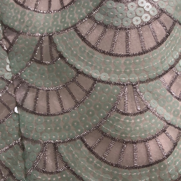 Bebe Sequin Scallop Dress - Picture 4 of 5